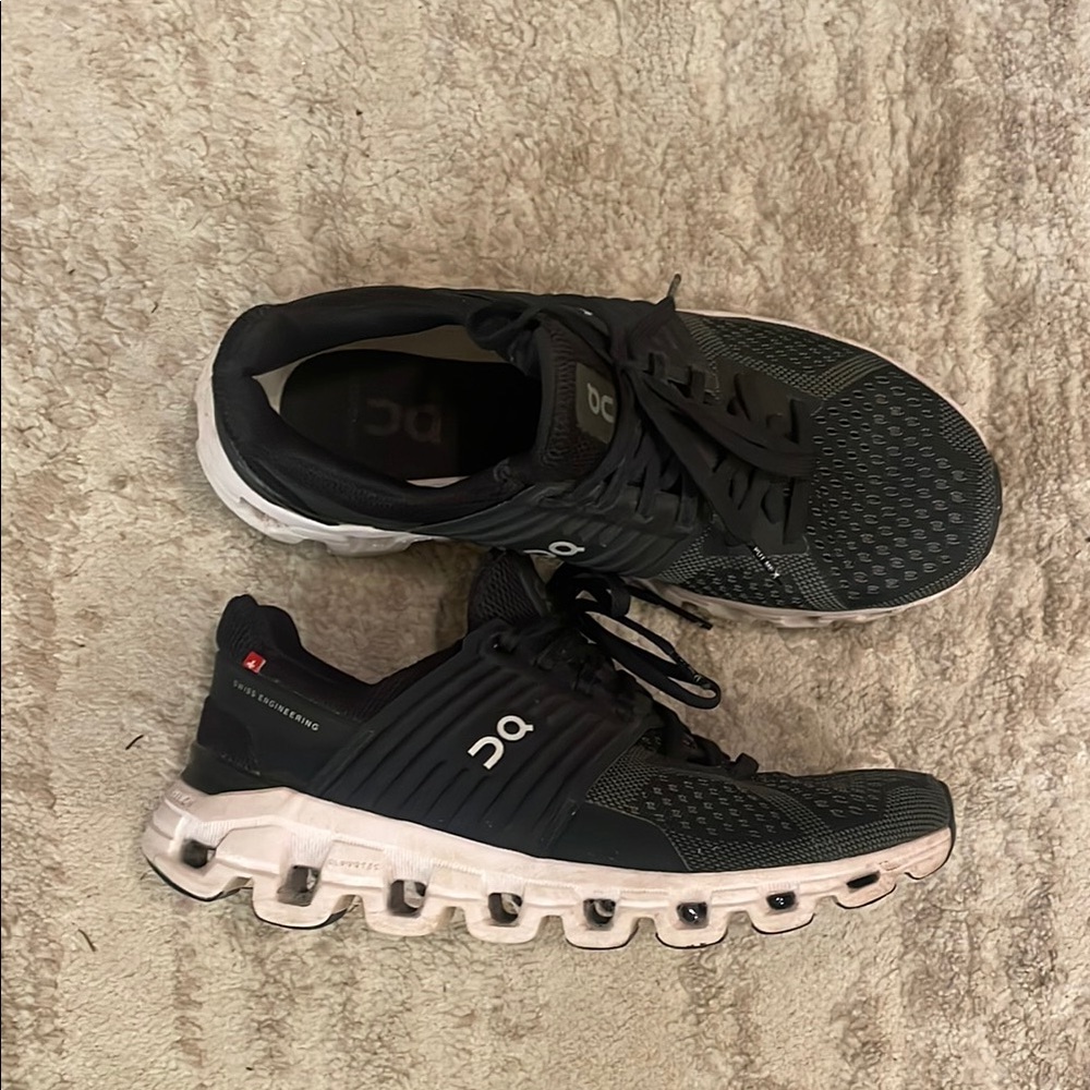 On Running Black Sneakers
